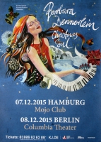 DENNERLEIN, BARBARA - 2015 - In Concert - Christmas Soul Tour - Poster - Hamburg