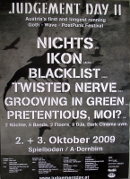 JUDGEMENT DAY II - 2009 - Nichts - Ikon - Twisted Nerve - Poster - Dornbrin