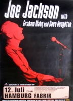 JACKSON, JOE - 1999 - Konzertplakat - In Concert - Tourposter - Hamburg