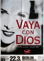 VAYA CON DIOS - 1993 - In Concert - Time Flies Tour - Poster - Berlin