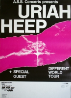 URIAH HEEP - 1991 - Tourplakat - Concert - Different World - Tourposter