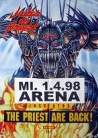 JUDAS PRIEST - 1998 - Live In Concert - Jugulator Tour - Poster - Berlin - GF