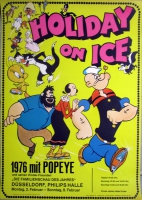 HOLIDAY ON ICE - 1976 - Popeye - Tom & Jerry - Speedy Gonzales - Poster