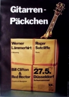 GITARREN PCKCHEN - 1977 - Concert - Lmmerhirt - Sutcliffe - Clifton - Poster