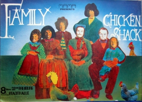 FAMILY - 1970 - Tourplakat - Concert - Chicken Shack - Tourposter - Freiburg