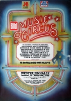 MUSIC CIRCUS - 1980 - Plakat - Dexys Midnight Runners - Poster - Dortmund