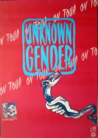 UNKNOWN GENDER - 1985 - Tourplakat - Concert - Rapid Vibrations - Tourposter