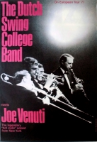 DUTCH SWING COLLEGE BAND - 1971 - Plakat - Jazz - Europen - Tourposter