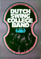 DUTCH SWING COLLEGE BAND - 1977 - Plakat - Live In Concert Tour - Poster
