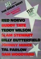 GREAT EIGHT - 1983 - In Concert - Red Norvo - Buddy Tate - Poster - SaarbrckenA
