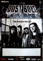 DUST BOLT - 2016 - Plakat - Live In Concert - Mass Confusion Tour - Poster