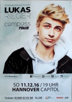 RIEGER, LUKAS - 2016 - Live In Concert - Compass Tour - Poster - Hannover
