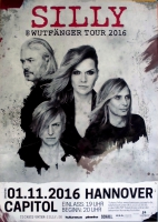 SILLY - 2016 - Plakat - In Concert - Wutfnger Tour - Poster - Hannover
