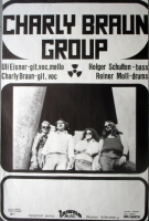 CHARLY BRAUN GROUP - 1975 - Tourplakat - Concert - Tourposter