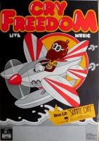 CRY FREEDOM - 1979 - Tourplakat - Concert - Sunny Day - Tourposter