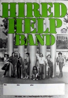HIRED HELP BAND - 1980 - Tourplakat - In Concert - Tourposter