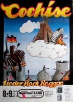 COCHISE - 1981 - Konzertplakat - Concert - Tourposter - Berlin