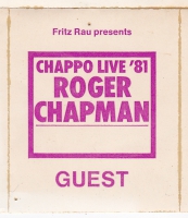 CHAPMAN, ROGER - 1981 - Pass - Chappo - Guest