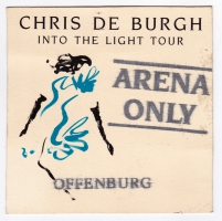 DE BURGH, CHRIS - 1986 - Pass - Into the Light - Arena Only - Offenburg