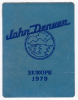 DENVER, JOHN - 1979 - Pass - Europe - Tour