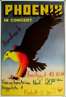 PHOENIX - 1980 - Plakat - Concert - Hardrock - Tourposter - Wilhelmshaven