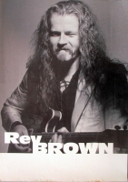 REV BROWN - 1993 - Live In Concert - Bare in Change Tour - Poster