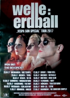 WELLE ERDBALL - 2017 - In Concert - Vespa 5on Special Tour - Poster