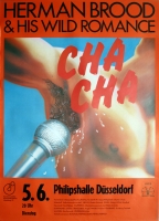 BROOD, HERMAN - 1979 - Konzertplakat - Cha Cha - Tourposter - Dsseldorf