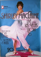 MacLAINE, SHIRLEY - 1976 - Plakat - Gnther Kieser - Poster - Dsseldorf