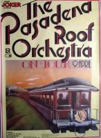 PASADENA ROOF ORCHESTRA - 1976 - Konzertplakat - Tourposter - Dsseldorf