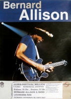 BLUES FESTIVAL WILLICH - 2003 - Konzertplakat - Bernard Allison - Poster