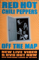 RED HOT CHILI PEPPERS - 2001 - Promoplakat - Off the Map - Poster