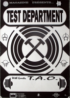 TEST DEPARTMENT - 1993 - Tourplakat - Concert - T A O - Tourposter