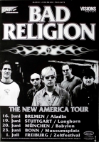 BAD RELIGION - 2000 - Tourplakat - Concert - New America - Tourposter