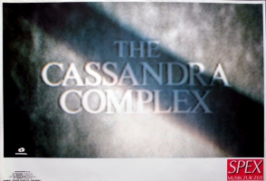 CASSANDRA COMPLEX - 1986 - Live In Concert - Grenade Tour - Poster