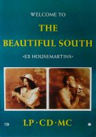BEAUTIFUL SOUTH - 1989 - Promoplakat - Housemartins - Welcome to - Poster