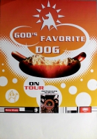 GODS FAVORITE DOG - 1994 - In Concert - Hot Dog Season Tour - Poster