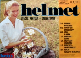 HELMET - 1994 - Live In Concert - Kerbdog - Betty Tour - Poster