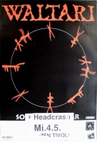 WALTARI - 1994 - Headcrash - In Concert - So Fine Tour - Poster - Bremen