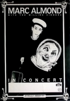 ALMOND, MARC - SOFT CELL - 1987 - Live In Concert - Mother Fist Tour - Poster