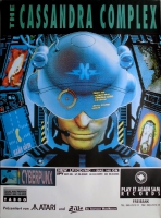 CASSANDRA COMPLEX - 1990 - Live In Concert - Cyberpunx Tour - Poster