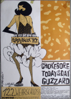 CLUSTERFUCK - 1994 - In Concert - Chokebore - Guzzard - Today... Tour - Poster