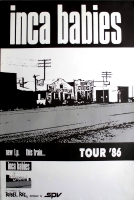 INCA BABIES - 1986 - Tourplakat - Concert - This Train - Tourposter