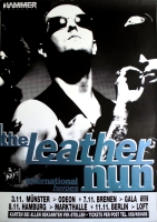 LEATHER NUN - 1990 - In Concert - International Heroes Tour - Poster