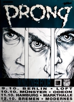 PRONG - 1989 - Plakat - Live In Concert - Beg to Differ Tour - Poster