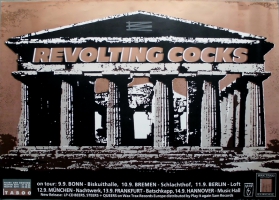 REVOLTING COCKS - 1990 - Tourplakat - Beers Steers & Queers- Tourposter
