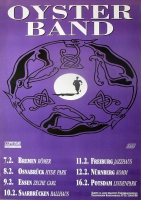 OYSTER BAND - 1994 - Tourplakat - Concert - Tourposter