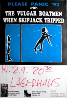 VULGAR BOATMEN - 1992 - When Skipjack Tripped - In Concert Tour - Poster - HB