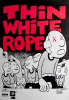 THIN WHITE ROPE - 1990 - Tourplakat - Concert - Sack full of Silver - Tourposter