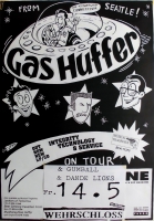 GAS HUFFER - 1993 - In Concert - Integrity Technology Tour - Poster - Bremen